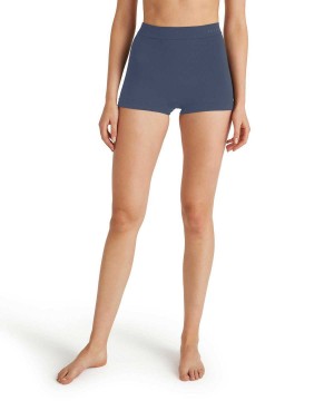 Biancheria Intima Donna Falke Boxer Wool-Tech Light Blu | SQIK01583