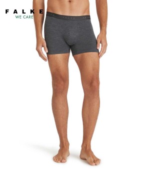 Boxer & Slips Uomo Falke Boxer Daily ClimaWool Grigie | ORSB69042