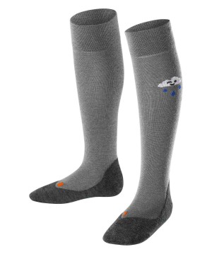 Calzini Bambino Falke Active Rainboot Knee-high Socks Grigie | LRFO04125