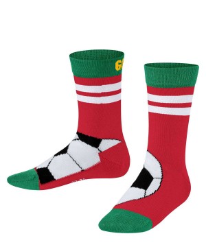 Calzini Bambino Falke Active Soccer Socks Rosse | STJE91430