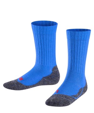 Calzini Bambino Falke Active Warm Socks Blu | UOWY10329