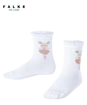 Calzini Bambino Falke Ballerina Mouse Socks Bianche | ZPMB12056