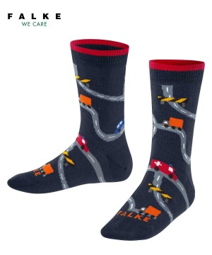 Calzini Bambino Falke City Life Socks Blu | WPGO84921