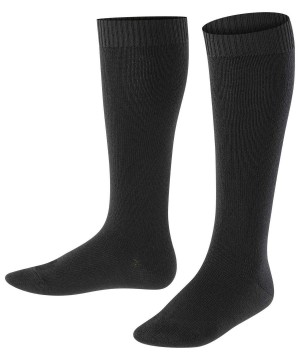 Calzini Bambino Falke Comfort Wool Knee-high Socks Nere | BLPQ68142