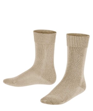 Calzini Bambino Falke Comfort Wool Socks Beige | KXEJ54170