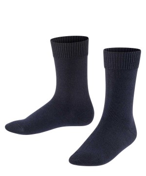 Calzini Bambino Falke Comfort Wool Socks Blu | QSTL47960