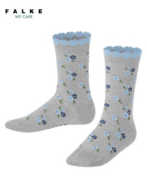 Calzini Bambino Falke Ditsy Flowers Socks Grigie | IGLW71352