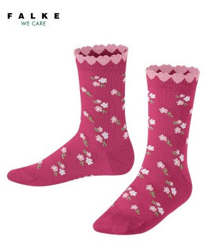 Calzini Bambino Falke Ditsy Flowers Socks Viola | TZXE17823