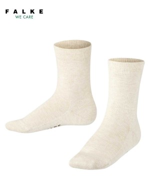 Calzini Bambino Falke Family Socks Beige | NGHX18054