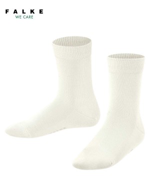 Calzini Bambino Falke Family Socks Bianche | IDEV67451