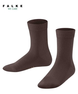 Calzini Bambino Falke Family Socks Marroni | GTWR68472