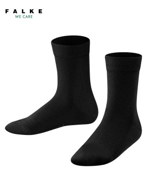 Calzini Bambino Falke Family Socks Nere | TLIK87314