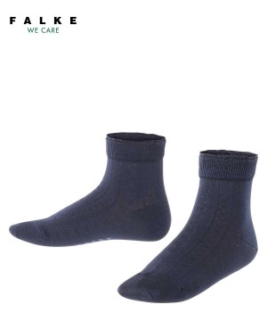 Calzini Bambino Falke Romantic Net Socks Blu | ONPL28519