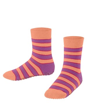 Calzini Bambino Falke Simple Stripes House socks Rosse | KCDA17605