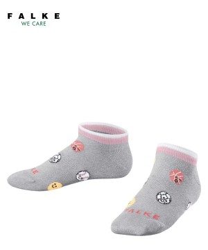 Calzini Bambino Falke Sporty Balls Sneaker socks Grigie | BUCD48527