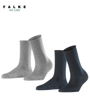 Calzini Donna Falke Active Breeze 2-Pack Socks Multicolored | ETQK62431