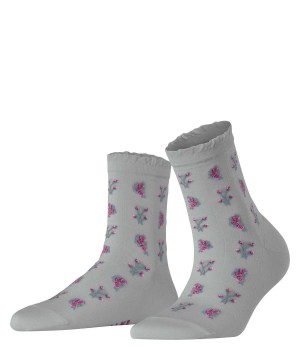 Calzini Donna Falke Bucolic Short sock Grigie | ZDVR71895