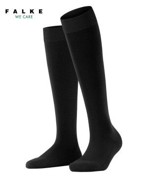 Calzini Donna Falke ClimaWool Knee-high Socks Nere | UIMQ18620