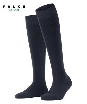 Calzini Donna Falke ClimaWool Knee-high Socks Blu | GHRU31027