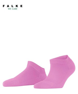 Calzini Donna Falke ClimaWool Sneaker socks Rosse | AOHT45302