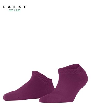 Calzini Donna Falke ClimaWool Sneaker socks Viola | CLOT81702