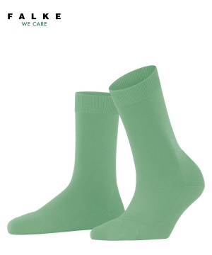 Calzini Donna Falke ClimaWool Socks Verdi | KGCW80241