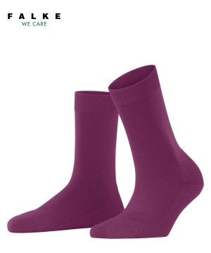 Calzini Donna Falke ClimaWool Socks Viola | QGFA71289