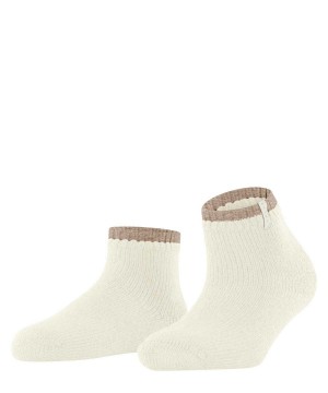 Calzini Donna Falke Cosy Plush Short sock Bianche | NKEJ94250