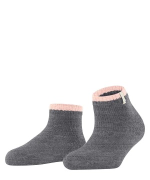 Calzini Donna Falke Cosy Plush Short sock Grigie | ECKT59872