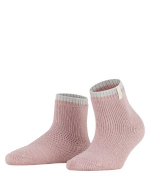 Calzini Donna Falke Cosy Plush Short sock Rosa | HFSQ21804