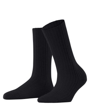 Calzini Donna Falke Cosy Wool Boot Socks Blu | SPQU42851