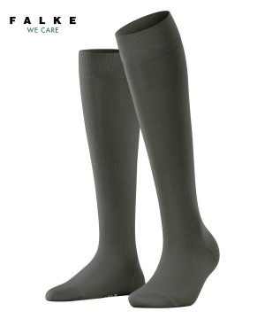 Calzini Donna Falke Cotton Touch Knee-high Socks Verdi | QFXL80735