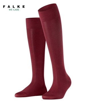 Calzini Donna Falke Cotton Touch Knee-high Socks Rosse | IHKQ71583