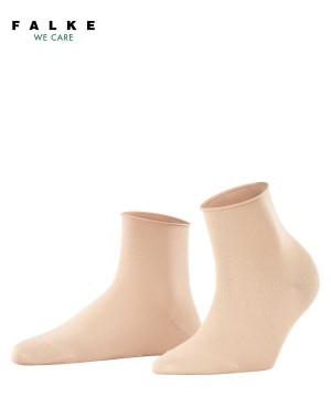 Calzini Donna Falke Cotton Touch Short sock Beige | GSEL47231