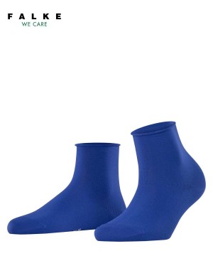 Calzini Donna Falke Cotton Touch Short sock Blu | EYGD29160