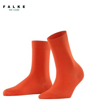 Calzini Donna Falke Cotton Touch Socks Arancioni | LRQX62580