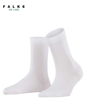 Calzini Donna Falke Cotton Touch Socks Bianche | COLW29651