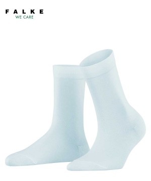 Calzini Donna Falke Cotton Touch Socks Blu | MGXI32401