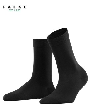 Calzini Donna Falke Cotton Touch Socks Nere | PLTJ06197