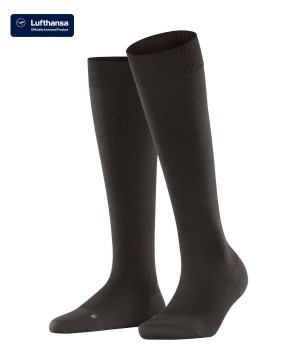 Calzini Donna Falke Energizer Knee-high Socks Marroni | MOTC73492