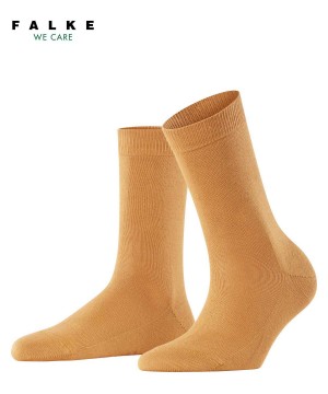 Calzini Donna Falke Family Socks Gialle | LTJY92518