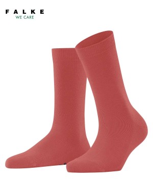 Calzini Donna Falke Family Socks Rosse | IXDZ50632