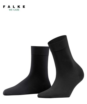 Calzini Donna Falke Fine Softness 50 DEN Socks Nere | VZNR02651