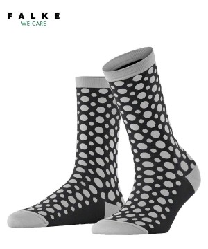 Calzini Donna Falke Mirage Dot Socks Nere | ZMRQ18260