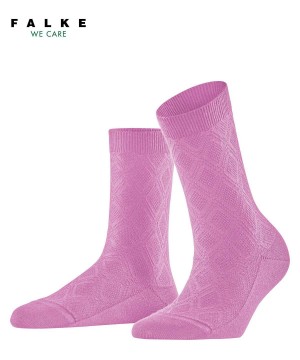 Calzini Donna Falke New Prep Socks Rosse | VIQE47528