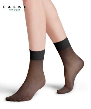 Calzini Donna Falke Pure Matt 20 DEN Ankle socks Nere | WMEB14285