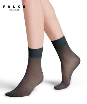 Calzini Donna Falke Pure Matt 20 DEN Ankle socks Grigie | KGNO74028