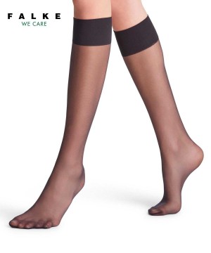 Calzini Donna Falke Pure Matt 20 DEN Knee-high Socks Nere | ZGHV53670