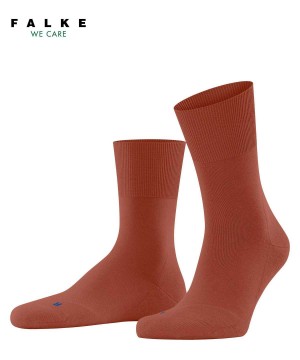 Calzini Donna Falke Run Socks Arancioni | GXCD67403