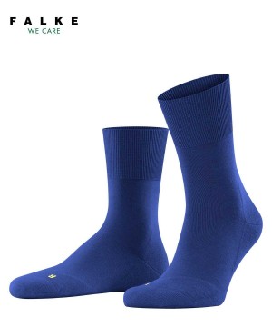 Calzini Donna Falke Run Socks Blu | PIDJ53901